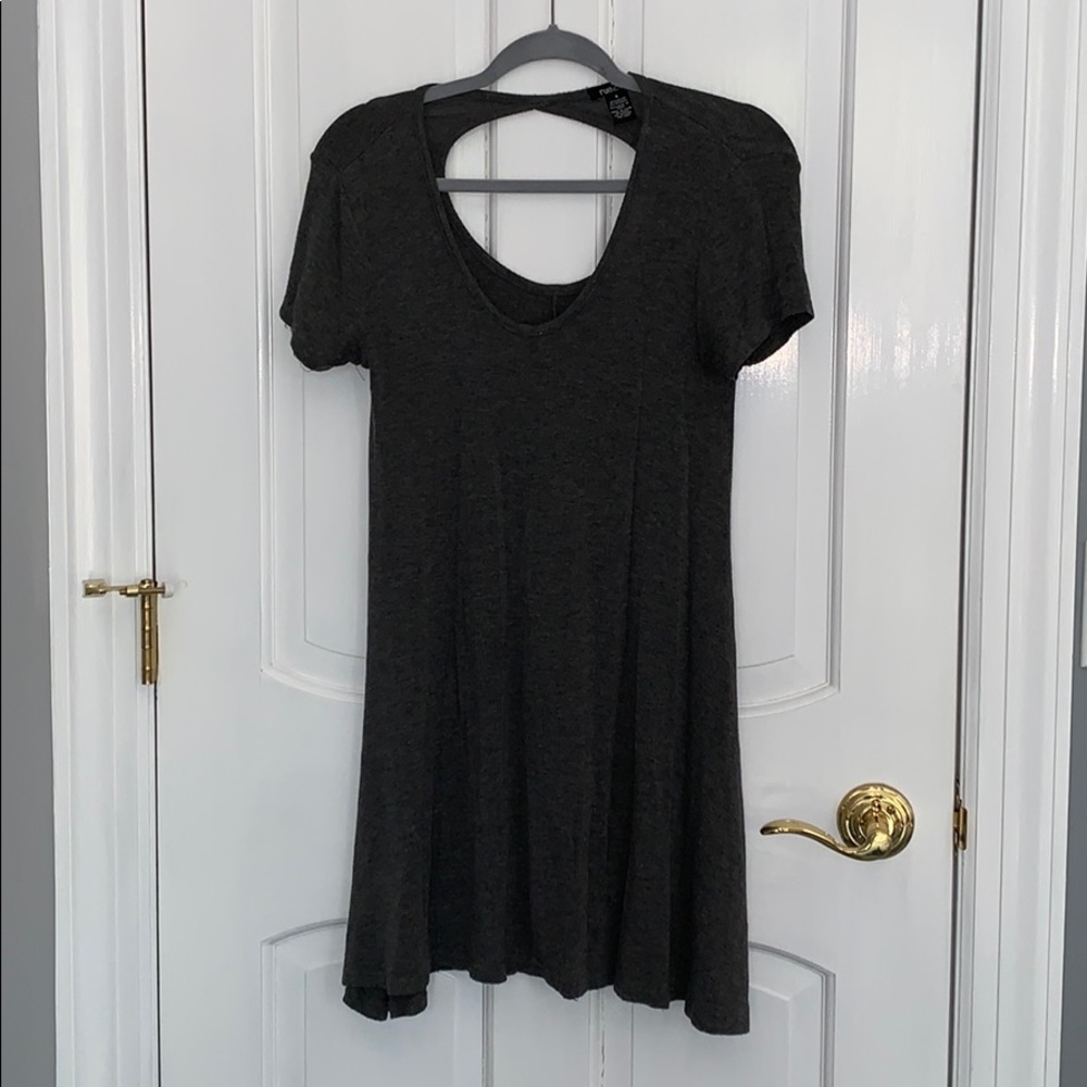 Grey t shirt dress